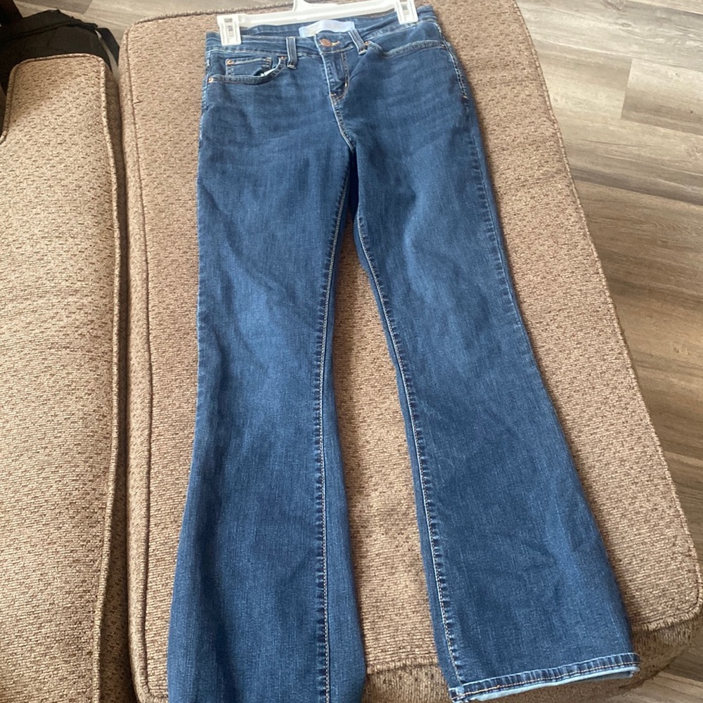 Levi’s jeans. 30 inches width. Boot cut blue jean.